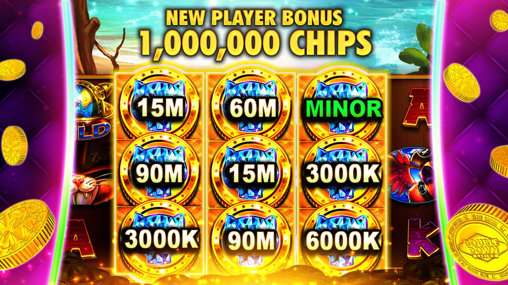 DoubleDown Casino完整slots源码/HTML5老虎机游戏引擎+服务端+数学模型/大厂企业级上架产品